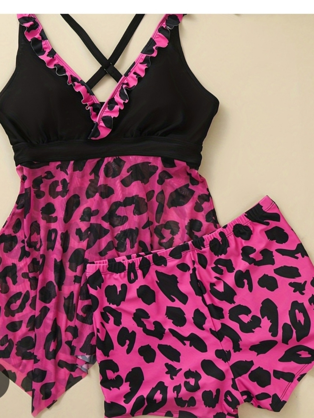 NWOT Swimdress with Matching Brief